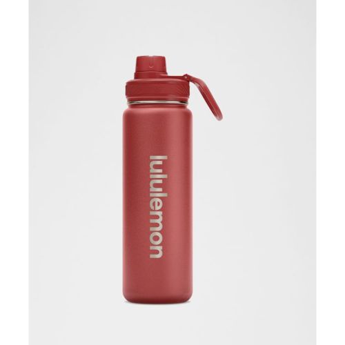 “ Bouteille d'eau Back to Life 710 ml â€“ Rouge - lululemon - Modalova