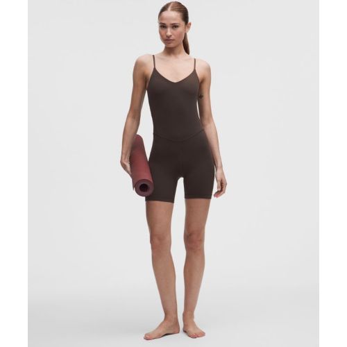 “ Justaucorps Align Ã  fines bretelles Maintien lÃ©ger, bonnets A/Bs â€“ 15 cm â€“ Taille 4 - lululemon - Modalova