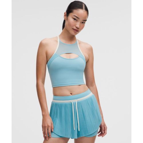 “ DÃ©bardeur de tennis Ace Advantage Ã  empiÃ¨cement en mailles â€“ Pastel â€“ Taille S - lululemon - Modalova