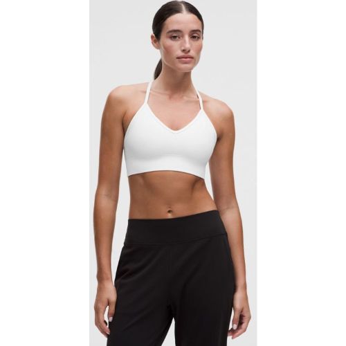 “ BrassiÃ¨re Ebb to Street Maintien lÃ©ger, bonnets B/Cs â€“ Blanc â€“ Taille 12 - lululemon - Modalova