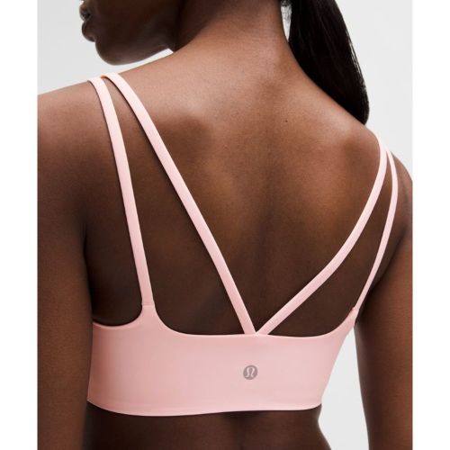 “ BrassiÃ¨re Like a Cloud Ã  fines bretelles Maintien lÃ©ger, bonnets B et Cs â€“ Rose â€“ Taille 6 - lululemon - Modalova