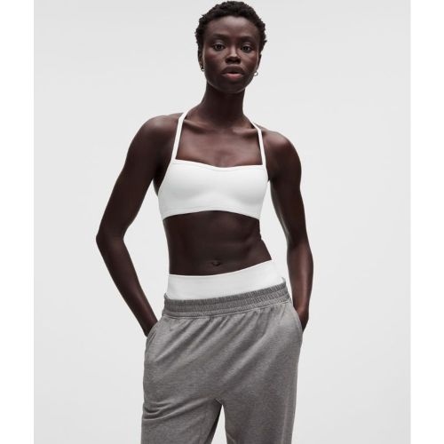 “ BrassiÃ¨re Like a Cloud, bonnets B/C Bordure contrastÃ©es â€“ Blanc â€“ Taille 12 - lululemon - Modalova