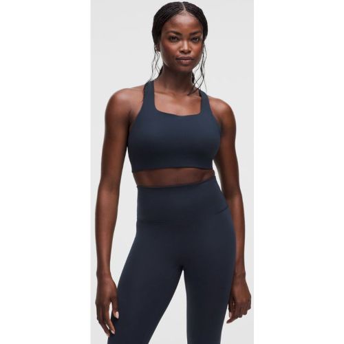 “ BrassiÃ¨re All-Time Hero Maintien moyen, bonnets D/DDs â€“ Bleu â€“ Taille L - lululemon - Modalova