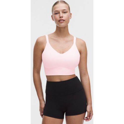 “ BrassiÃ¨re Focuser Ã  encolure dÃ©gagÃ©e Maintien lÃ©ger, bonnets DDD-Gs â€“ Rose â€“ Taille S - lululemon - Modalova