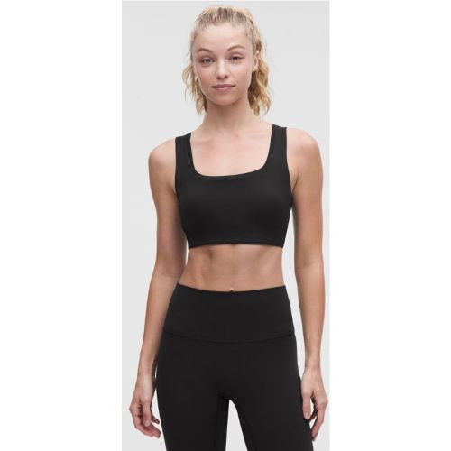 “ BrassiÃ¨re cÃ´telÃ©e Bend This Ã  encolure carrÃ©e et dos nageur Maintien lÃ©ger, bonnets A-Cs â€“ Taille L/XL - lululemon - Modalova