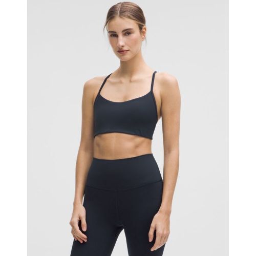 “ BrassiÃ¨re Flow Y maintien lÃ©ger, bonnets A/Bs â€“ Bleu â€“ Taille L - lululemon - Modalova