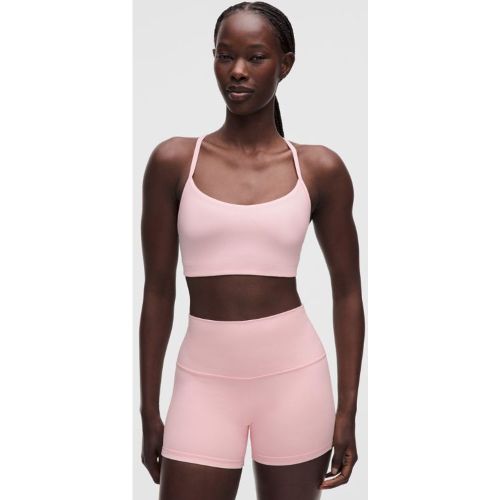 “ BrassiÃ¨re Flow Y maintien lÃ©ger, bonnets A/Bs â€“ Rose â€“ Taille 2XS - lululemon - Modalova
