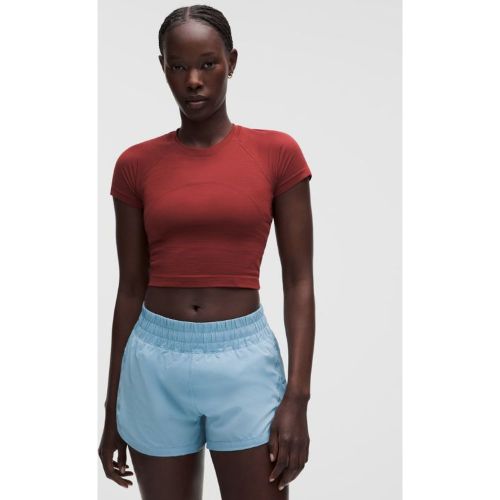 “ T-Shirt court Swiftly Tech 2.0s â€“ Rouge â€“ Taille 8 - lululemon - Modalova