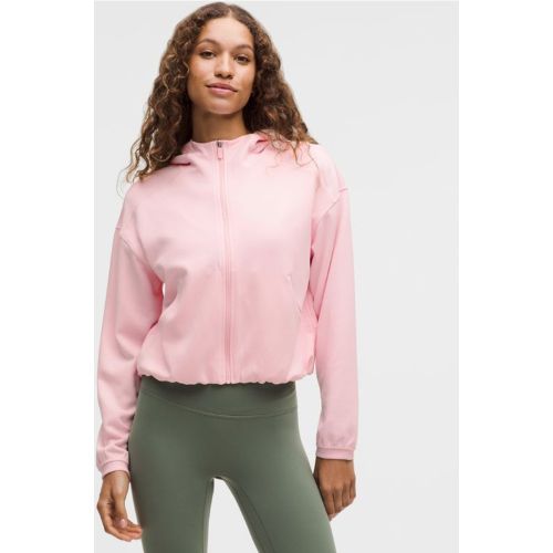 “ Sweat Ã  capuche zippÃ©s â€“ Rose â€“ Taille 8 - lululemon - Modalova