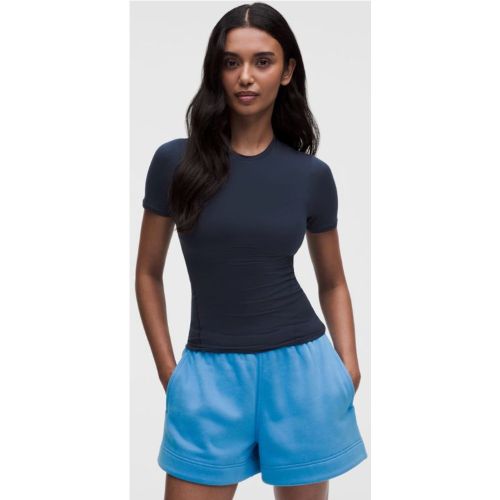 “ T-Shirt col rond Wundermost longueur hanche en Ultra-Soft Nulus â€“ Bleu â€“ Taille L - lululemon - Modalova