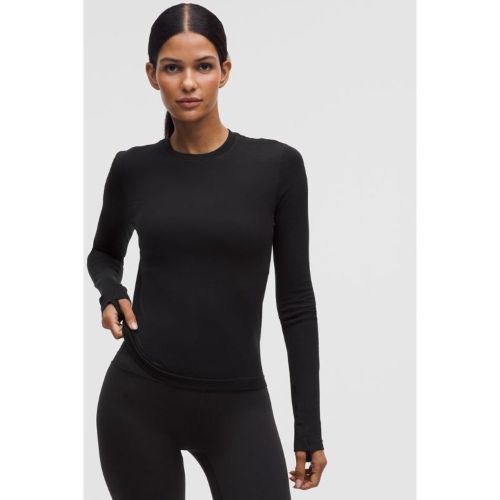 “ Haut Swiftly manches longuess â€“ mÃ©lange de laine â€“ Taille 12 - lululemon - Modalova