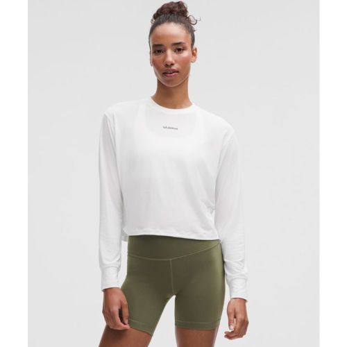 “ Haut d'entraÃ®nement manches longues en jersey Wordmarks â€“ Taille 6 - lululemon - Modalova