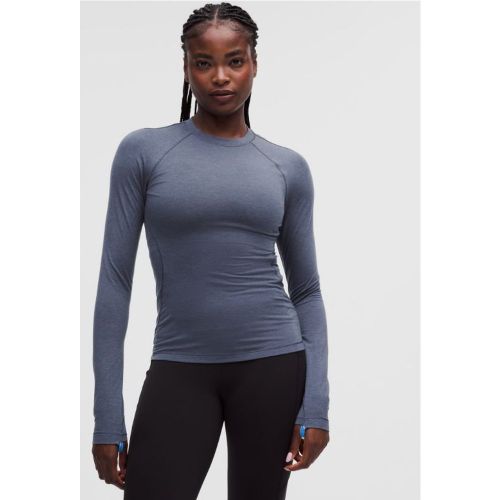 “ Pull col ronds â€“ mÃ©lange de laine mÃ©rinos â€“ Bleu â€“ Taille XL - lululemon - Modalova