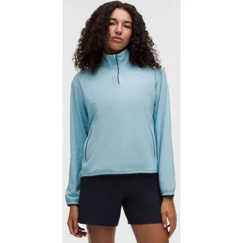 “ Sweat demi-zippÃ© lÃ©ger avec protection UVs â€“ Pastel/Bleu â€“ Taille L - lululemon - Modalova