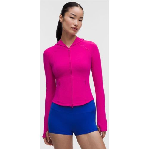 “ Veste zippÃ©e Wunder Trains â€“ Rose â€“ Taille 10 - lululemon - Modalova