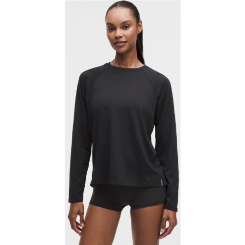 “ T-Shirt manches longues License to Train coupe classiques â€“ Noir/Gris â€“ Taille 14 - lululemon - Modalova