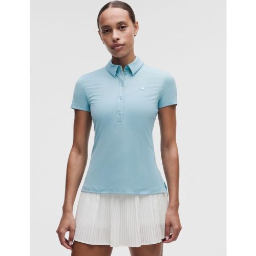 “ Polo manches courtes Ã  sÃ©chage rapide Ourlet droits â€“ Taille 14 - lululemon - Modalova
