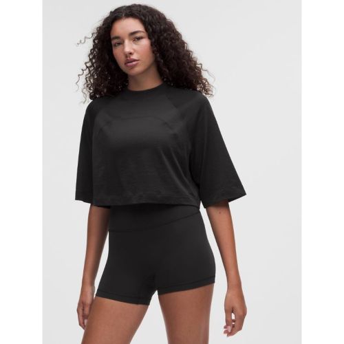“ T-Shirt dÃ©contractÃ©s â€“ mÃ©lange de coton â€“ Taille M - lululemon - Modalova