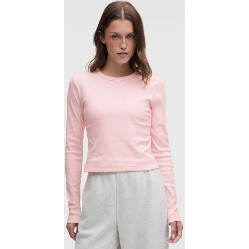 “ Petit haut Ã  manches longuess â€“ Rose â€“ Taille M - lululemon - Modalova