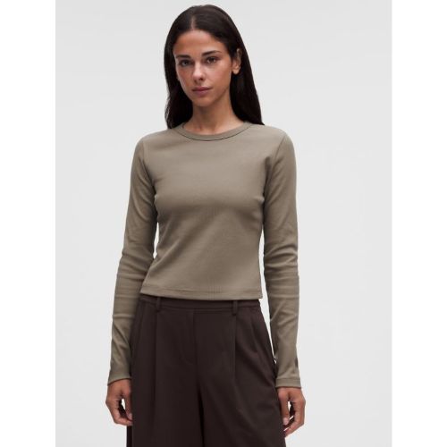 “ Petit haut cÃ´telÃ© Ã  manches longuess â€“ Taille S - lululemon - Modalova