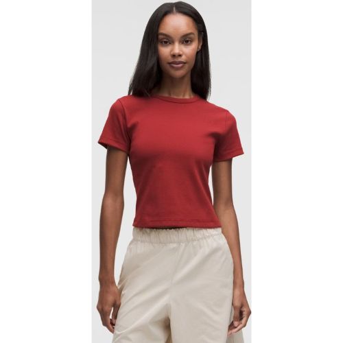 “ Petit t-shirts â€“ Rouge â€“ Taille S - lululemon - Modalova