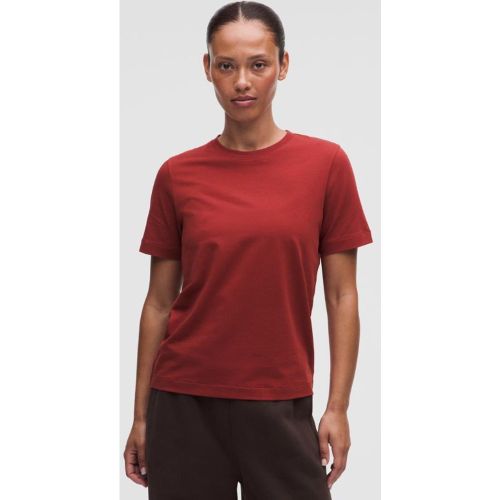 “ T-Shirt classique en jerseys â€“ Rouge â€“ Taille L - lululemon - Modalova