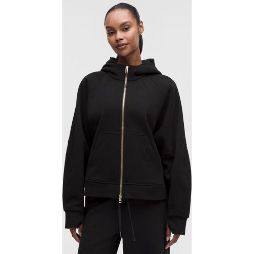 “ Sweat Ã  capuche oversize zippÃ© Scuba Evolves â€“ Noir/ â€“ Taille XL - lululemon - Modalova