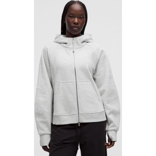 “ Sweat Ã  capuche oversize zippÃ© Scuba Evolves â€“ Light Gris â€“ Taille XL - lululemon - Modalova