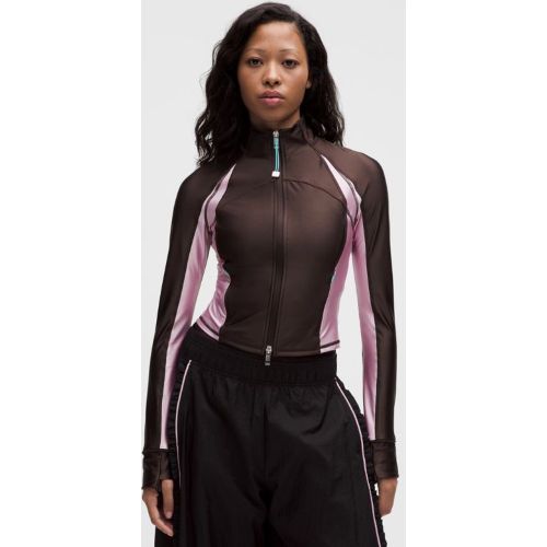 “ Veste Define GANNI x Ã  volantss â€“ Rose â€“ Taille 6 - lululemon - Modalova