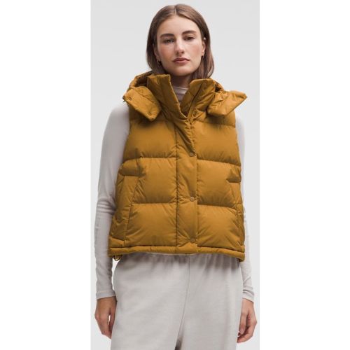 “ Doudoune sans manches courte Wunder Puff en duvet 600 cuins â€“ Taille 12 - lululemon - Modalova