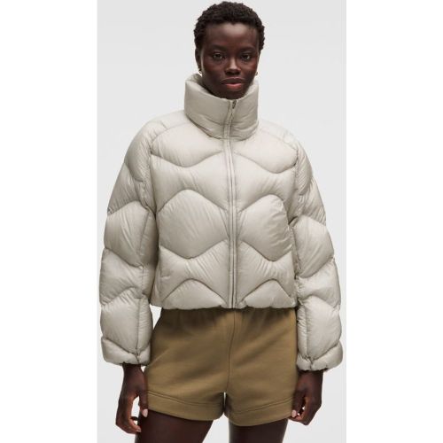 “ Doudoune matelassÃ©e courte Featherweights â€“ Gris â€“ Taille M - lululemon - Modalova