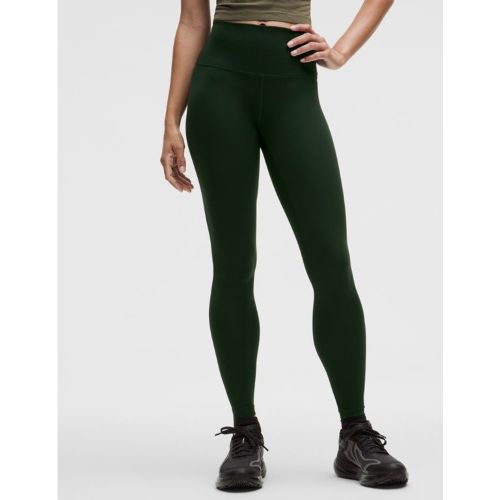 “ Legging Wunder Train taille hautes â€“ 71 cm â€“ Vert â€“ Taille 0 - lululemon - Modalova