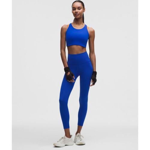 “ Legging Wunder Train taille haute avec pochess â€“ 64 cm â€“ Bleu - lululemon - Modalova