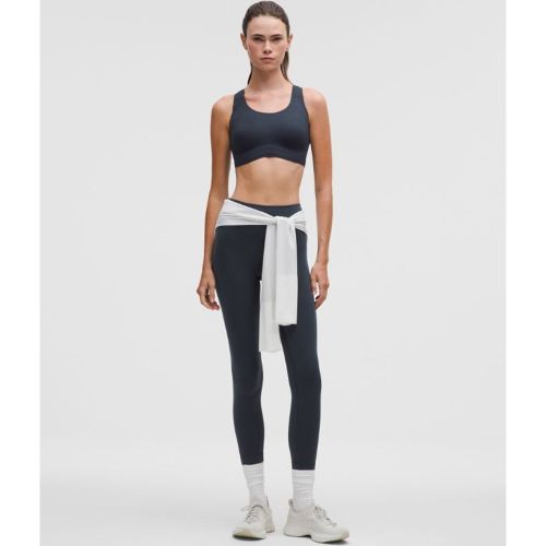 “ Legging Wunder Under SmoothCover taille hautes â€“ 64 cm â€“ Bleu â€“ Taille 8 - lululemon - Modalova