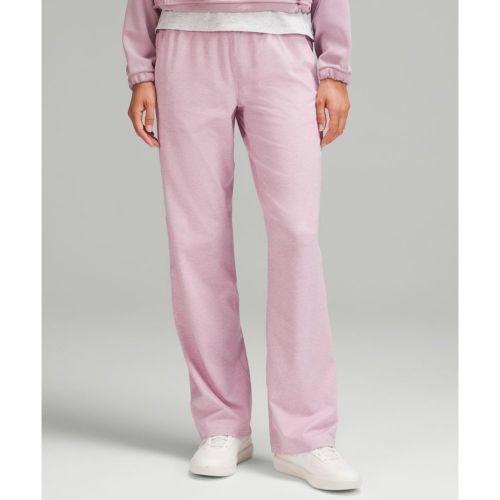 “ Pantalon Soft Jersey jambe droite taille mi-haute Standards â€“ Rose â€“ Taille 8 - lululemon - Modalova