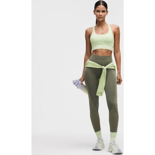 “ Legging d'entraÃ®nement Get Low taille hautes â€“ 64 cm â€“ Vert â€“ Taille 8 - lululemon - Modalova