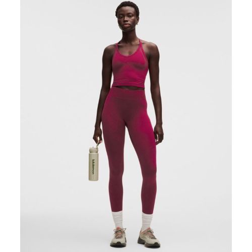 “ Legging d'entraÃ®nement Get Low taille hautes â€“ 64 cm â€“ Rouge â€“ Taille 8 - lululemon - Modalova
