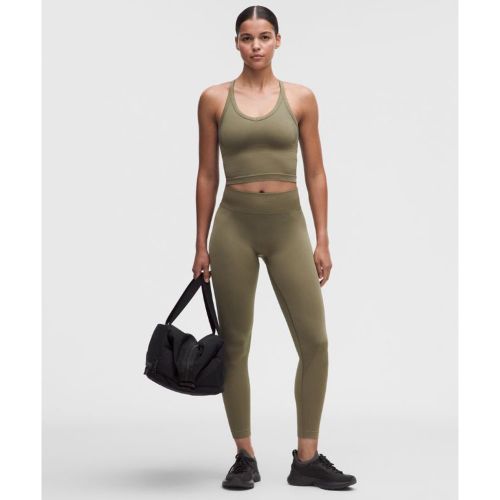 “ Legging d'entraÃ®nement Get Low taille hautes â€“ 64 cm â€“ Gris â€“ Taille 12 - lululemon - Modalova