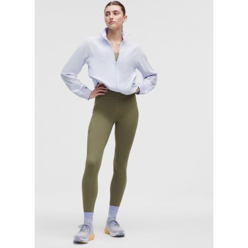 “ Legging taille haute Fast and Free lÃ©ger Ã‰dition spÃ©ciales â€“ 71 cm â€“ Vert â€“ Taille 6 - lululemon - Modalova