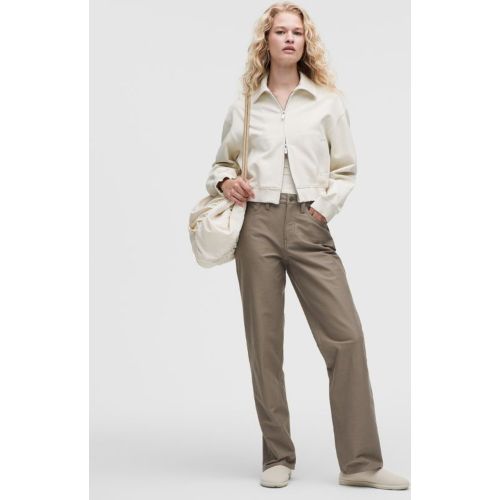 “ Pantalon EasyFive taille mi-haute Ã  coupe droite dÃ©contractÃ©e Standards â€“ Taille 29 - lululemon - Modalova