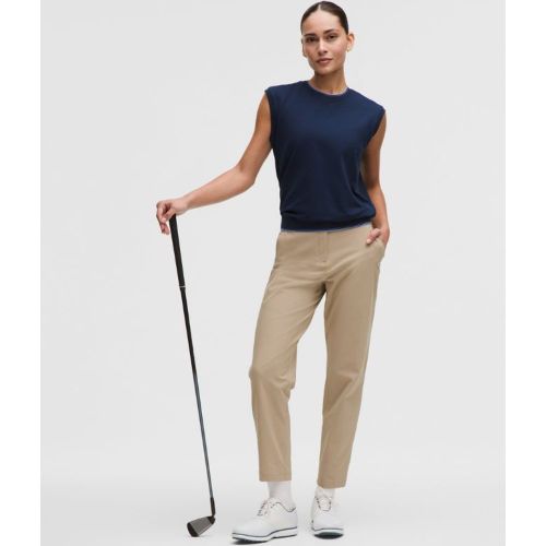 “ Pantalon de golf en sergÃ© extensible Standards â€“ Kaki â€“ Taille 24 - lululemon - Modalova