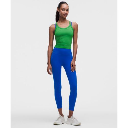 “ Legging Wunder Train No Line taille hautes â€“ 64 cm â€“ Bleu â€“ Taille 10 - lululemon - Modalova