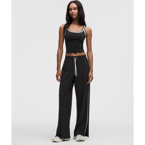 “ Pantalon de survÃªtement large Court Rival Cordon contrastÃ©s â€“ Taille 6 - lululemon - Modalova