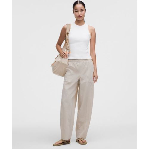 “ Pantalon barrel taille mi-haute en nylon froissÃ©s â€“ Taille 2XS - lululemon - Modalova