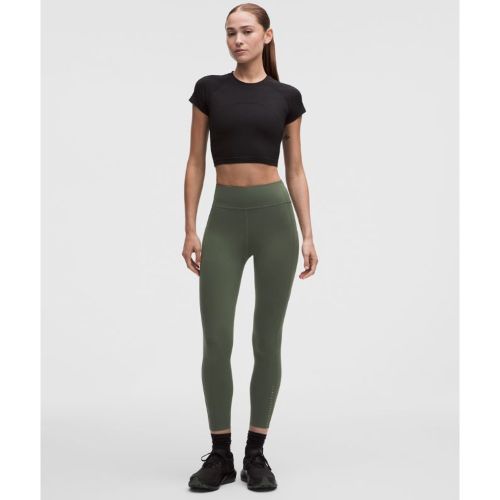 “ Legging Fast and Free taille haute Ã  6 pochess â€“ 64 cm â€“ Vert - lululemon - Modalova