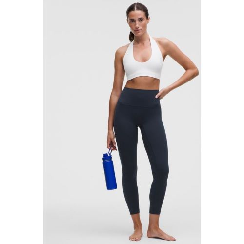 “ Legging Align No Line taile haute avec pochess â€“ 64 cm â€“ Bleu â€“ Taille 10 - lululemon - Modalova