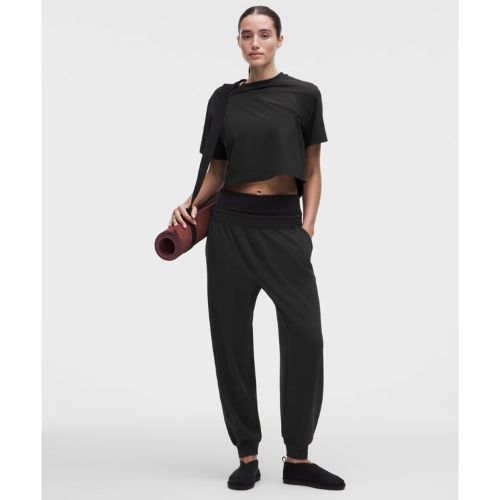 “ Pantalon de jogging Ã  taille e Aligns â€“ Noir â€“ Taille 12 - lululemon - Modalova