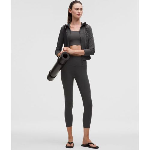 “ Pantacourt Align taille hautes â€“ 58 cm â€“ Gris â€“ Taille 20 - lululemon - Modalova