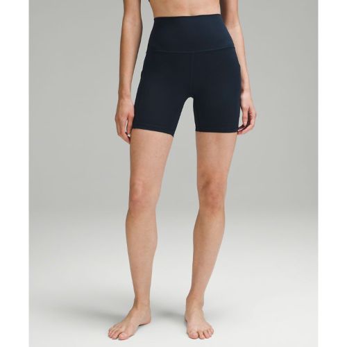 “ Short taille haute Align Ã  pochess â€“ 15 cm â€“ Bleu â€“ Taille 2 - lululemon - Modalova