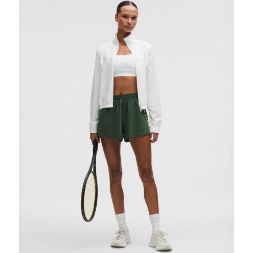 “ Short dÃ©contractÃ© lÃ©ger taille haute Doublure longues â€“ 8 cm â€“ Blanc â€“ Taille 2 - lululemon - Modalova